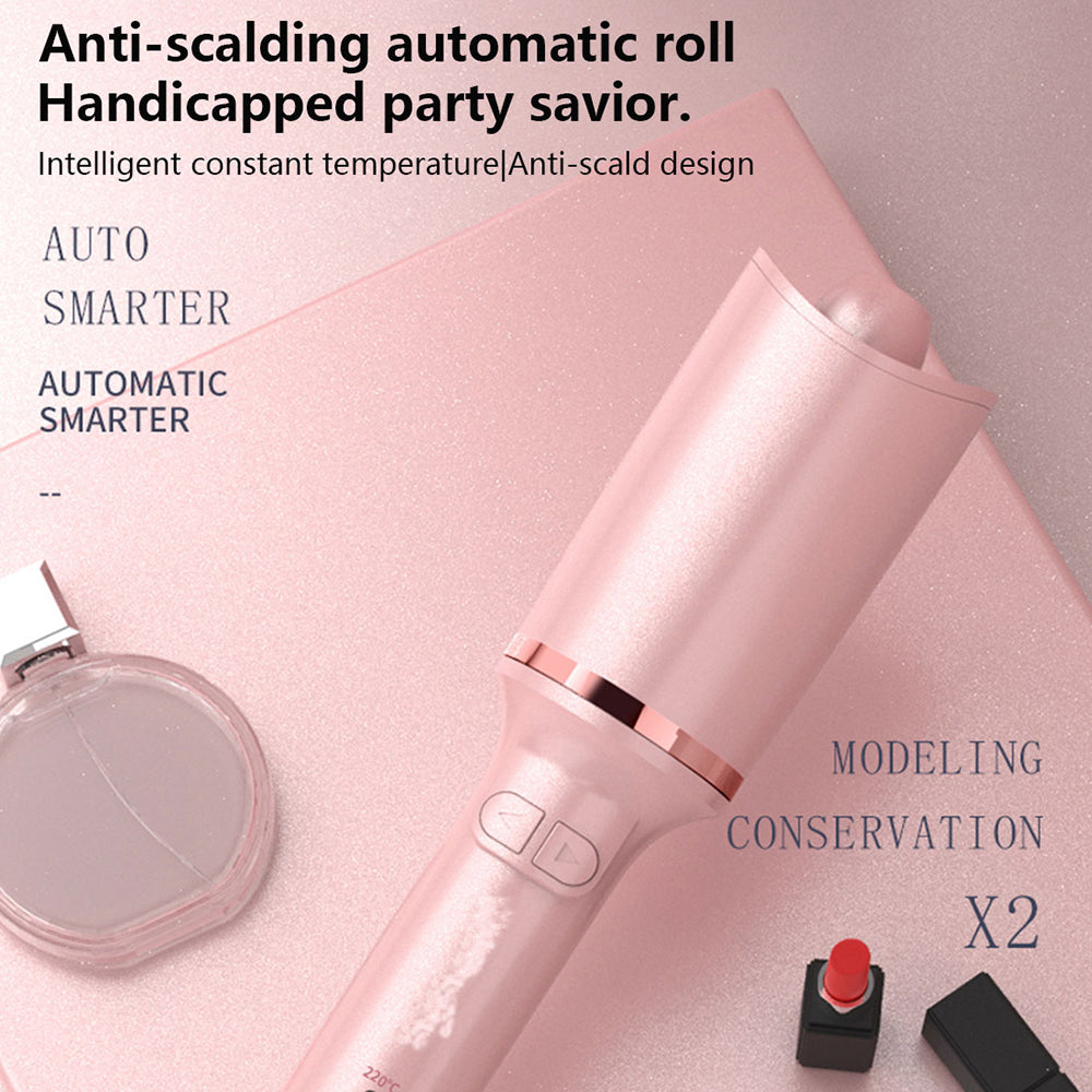 Automatic Hair Curler Ceramic Auto Rotate Curling Iron Long-lasting Hair Styling Temperature Wave Hair Care Electric Hair Curler